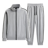 Men's casual warmup 2 piece suit