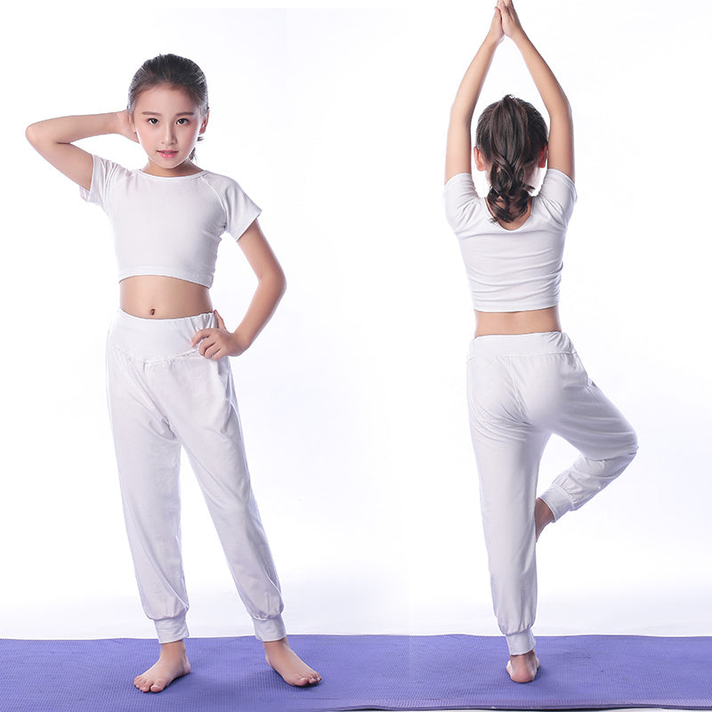 Children's Yoga Clothing Set girls