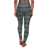 High Waisted Yoga Leggings (AOP)