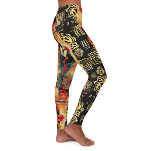 Women's Casual Spandex Leggings (AOP)