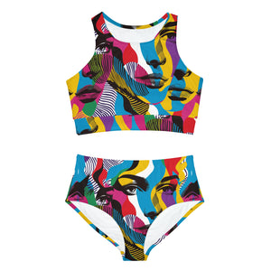 Sporty Bikini Set (AOP)