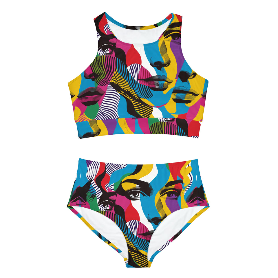 Sporty Bikini Set (AOP)