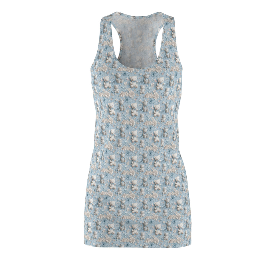 Women's Cut & Sew Racerback Dress (AOP)