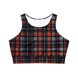 Fully Lined, Padded Sports Bra (AOP)
