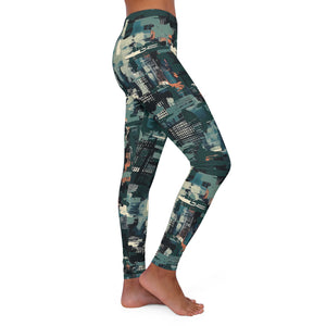 Women's Casual Spandex Leggings (AOP)