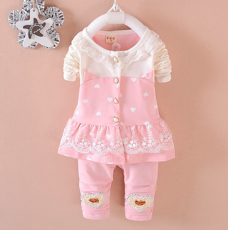 Baby Girls Clothing Sets Toddler Tracksuits Kids Tops   Pants 2pcs Tracksuits Kids Girls Clothes Baby Girl Clothes Set