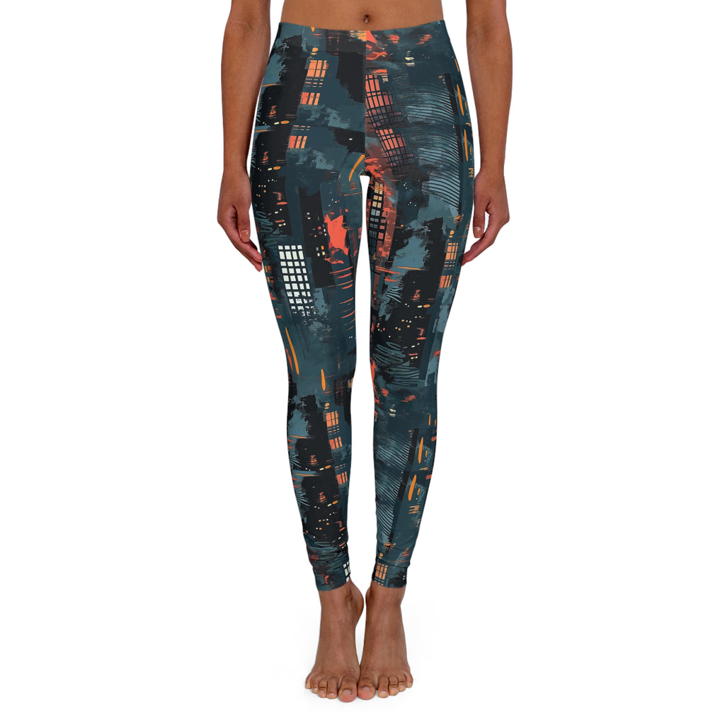 Women's Casual Spandex Leggings (AOP)