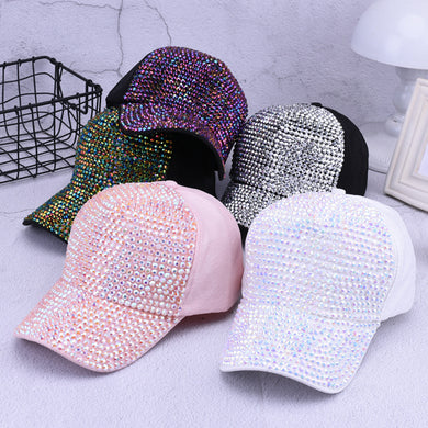 Luxury Sequins BaseballCap For Women