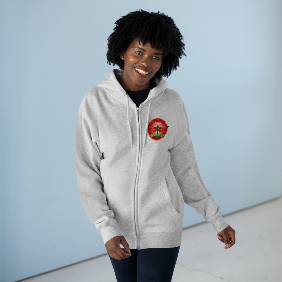 Unisex Zip Hoodie