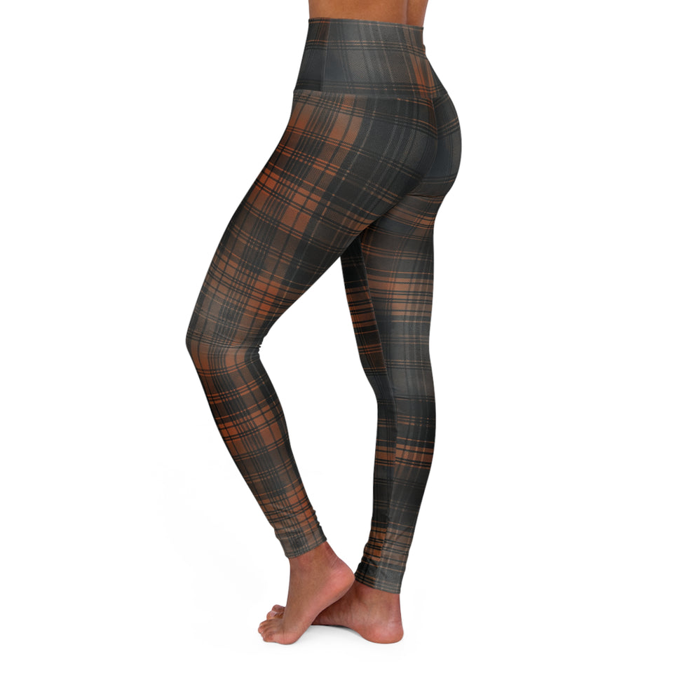 High Waisted Yoga Leggings (AOP)