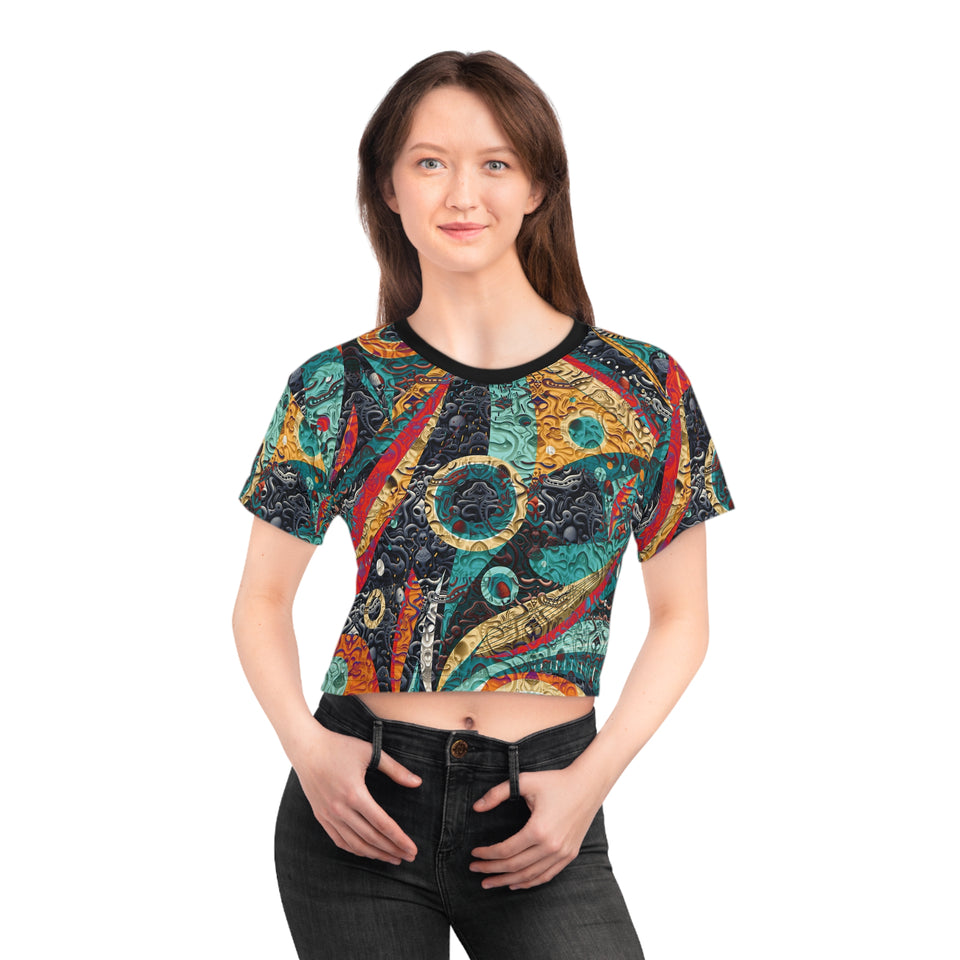 Crop Tee (AOP)
