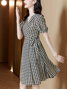 Women's New Temperament High-end Slim Waist Dress