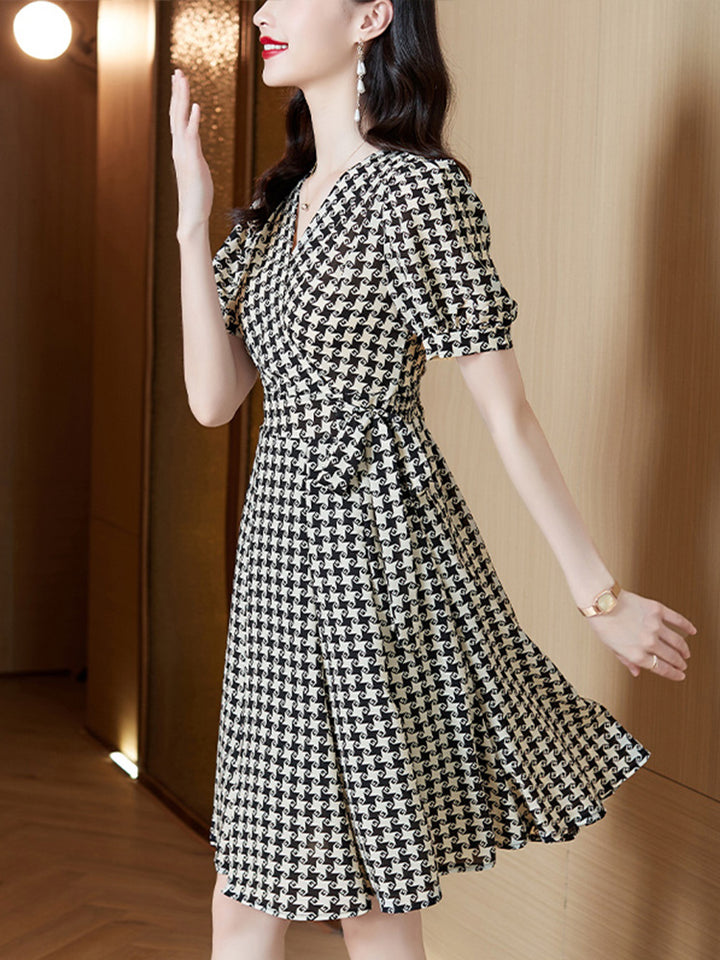 Women's New Temperament High-end Slim Waist Dress
