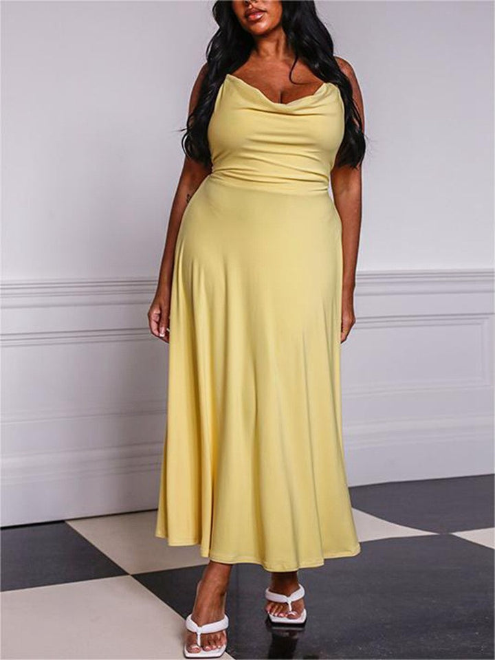 Backless lowcut Evening Dress Plus Sizes