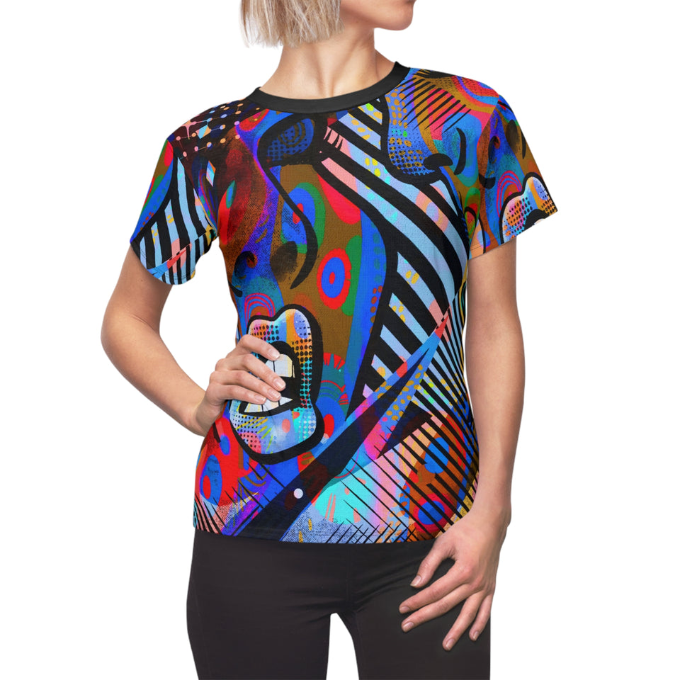 Women's Cut & Sew Tee (AOP)