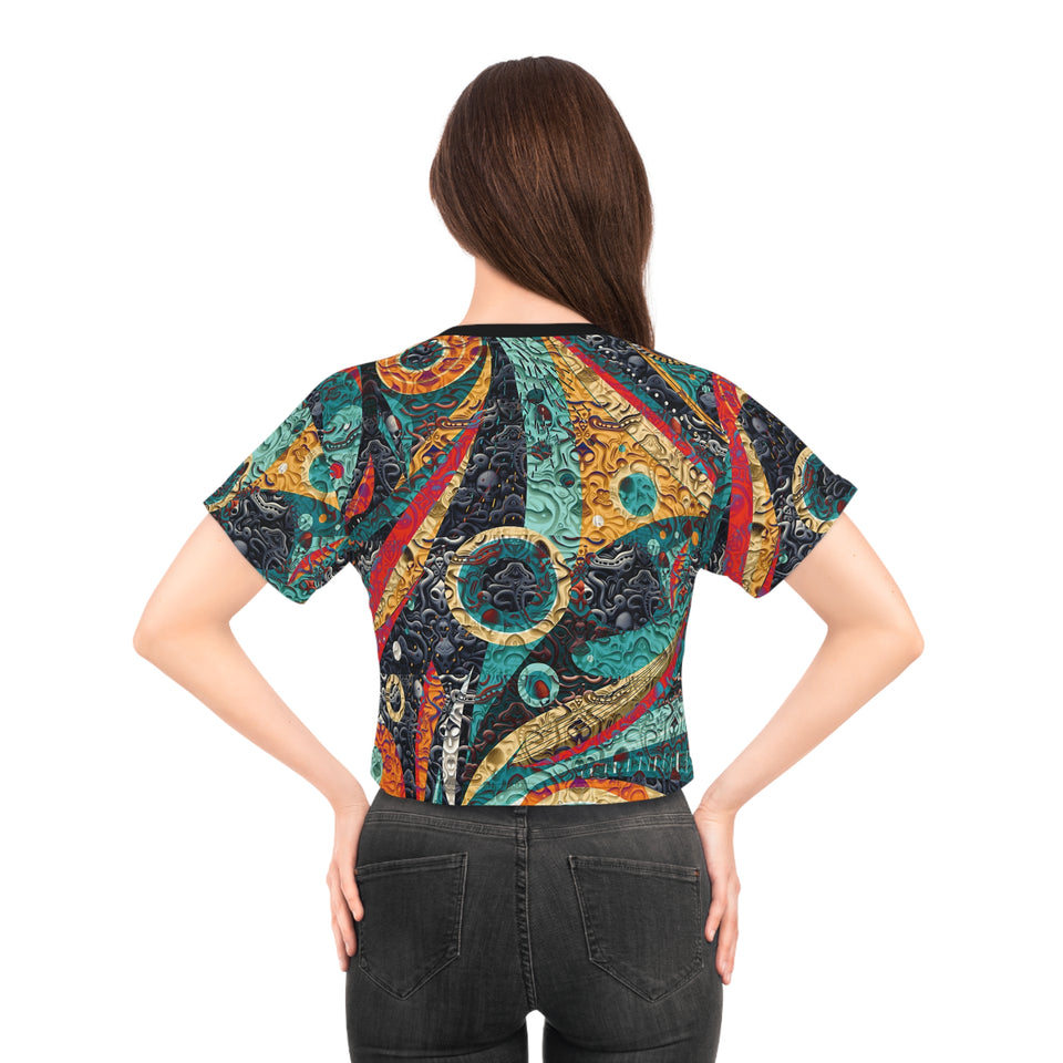 Crop Tee (AOP)