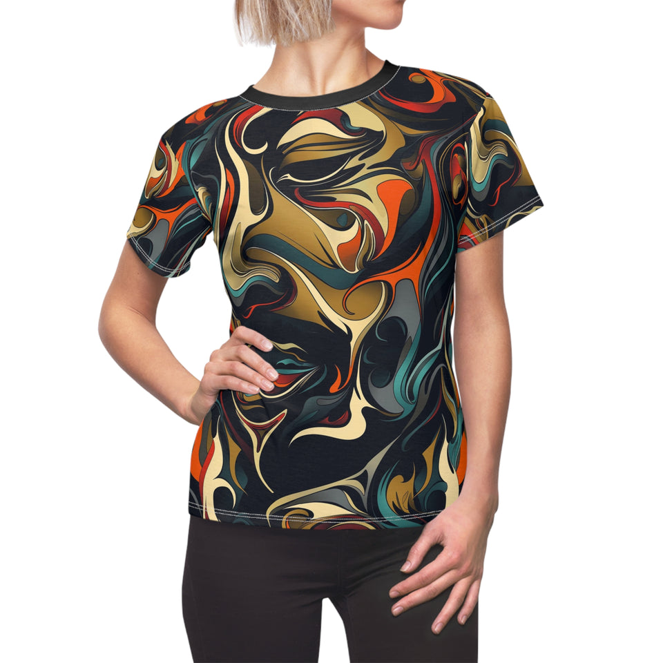 Women's Cut & Sew Tee (AOP)