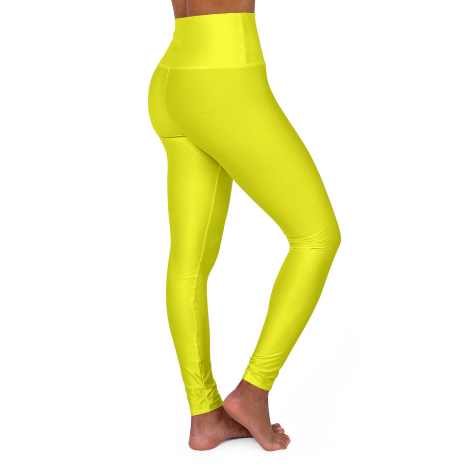 High Waisted Yoga Leggings (AOP)