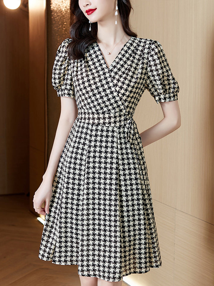 Women's New Temperament High-end Slim Waist Dress
