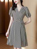 Women's New Temperament High-end Slim Waist Dress