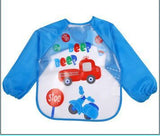 Long Sleeve Kids Waterproof Meal Baby protective Apron