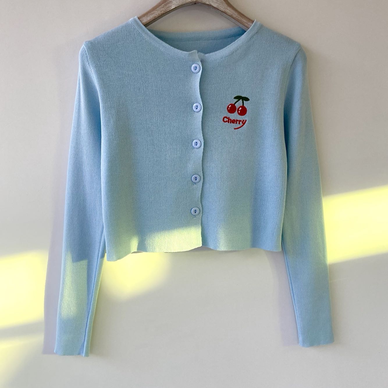 Girl Loose Lazy College Style Cardigan Coat