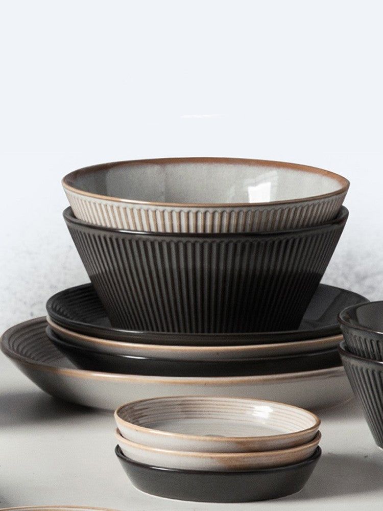 Minimalist Creative Household Ceramic Rice Bowl