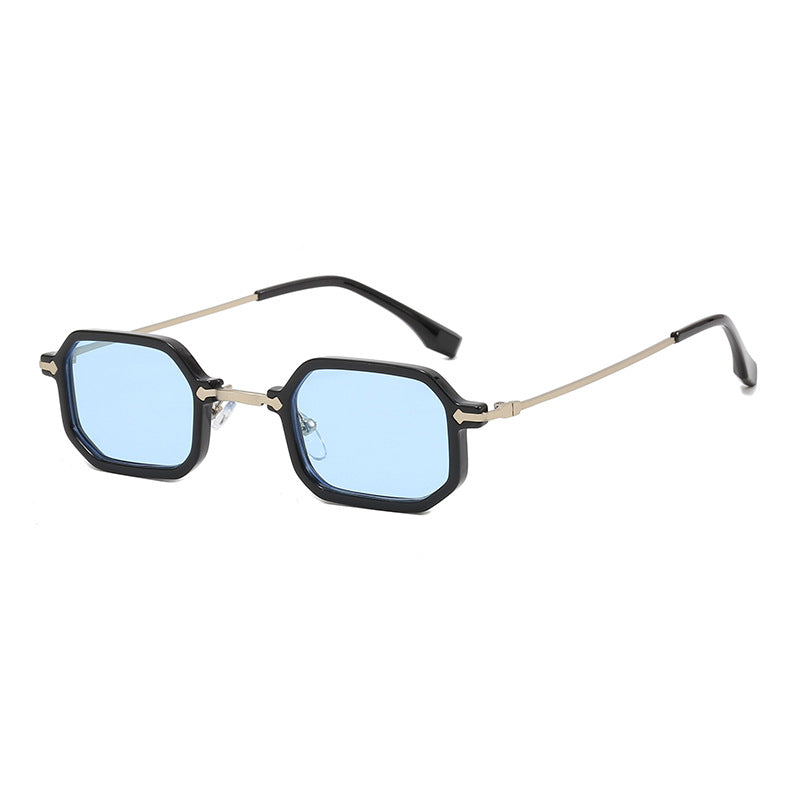 Retro Small Frame Polygon Men's Glasses