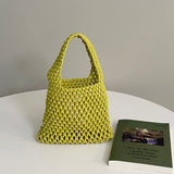 Handwoven Fashion Versatile Mesh Beach Bag