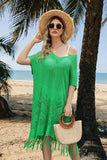 Ladies Tassel Breezy Beach Poncho
