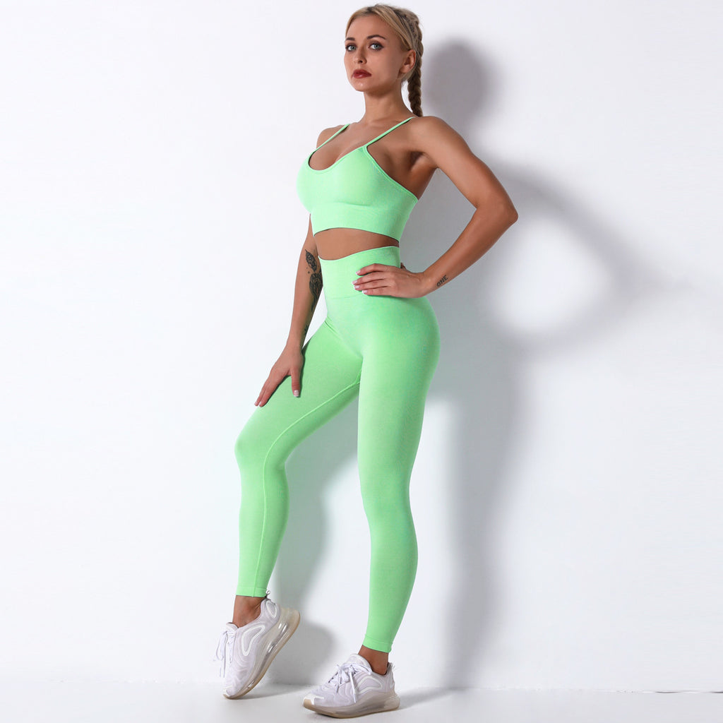 Gym And Yoga Pants Sports Two-piece Set