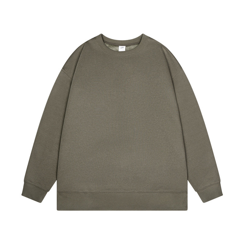 400g Heavy Weight Silver Fox Velvet Velvet Padded Thickened Sweater Men