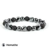 Natural Tigereye Volcanic Stone Bracelet