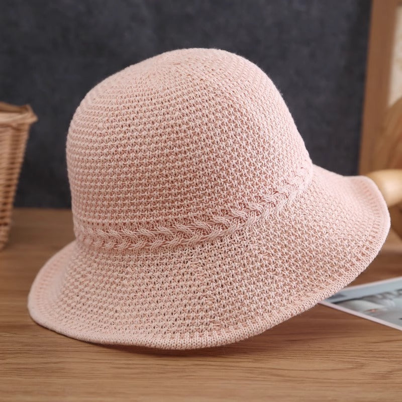 Japanese Artistic Thin Breathable Fisherman Hat For Women