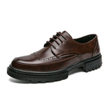 Men's Korean-style Pointed Leather Shoes