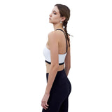 One-word Diagonal Shoulder Design Yoga Set