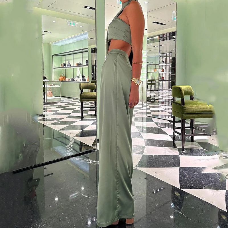 Glamorous Women's Two-piece Pants Suit