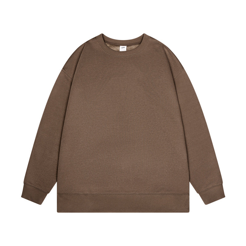 400g Heavy Weight Silver Fox Velvet Velvet Padded Thickened Sweater Men