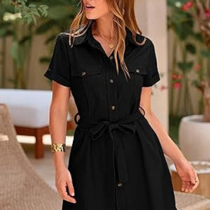 Classic Ladies Shirt Dress