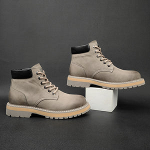 Men's Leather Casual Leather Boots