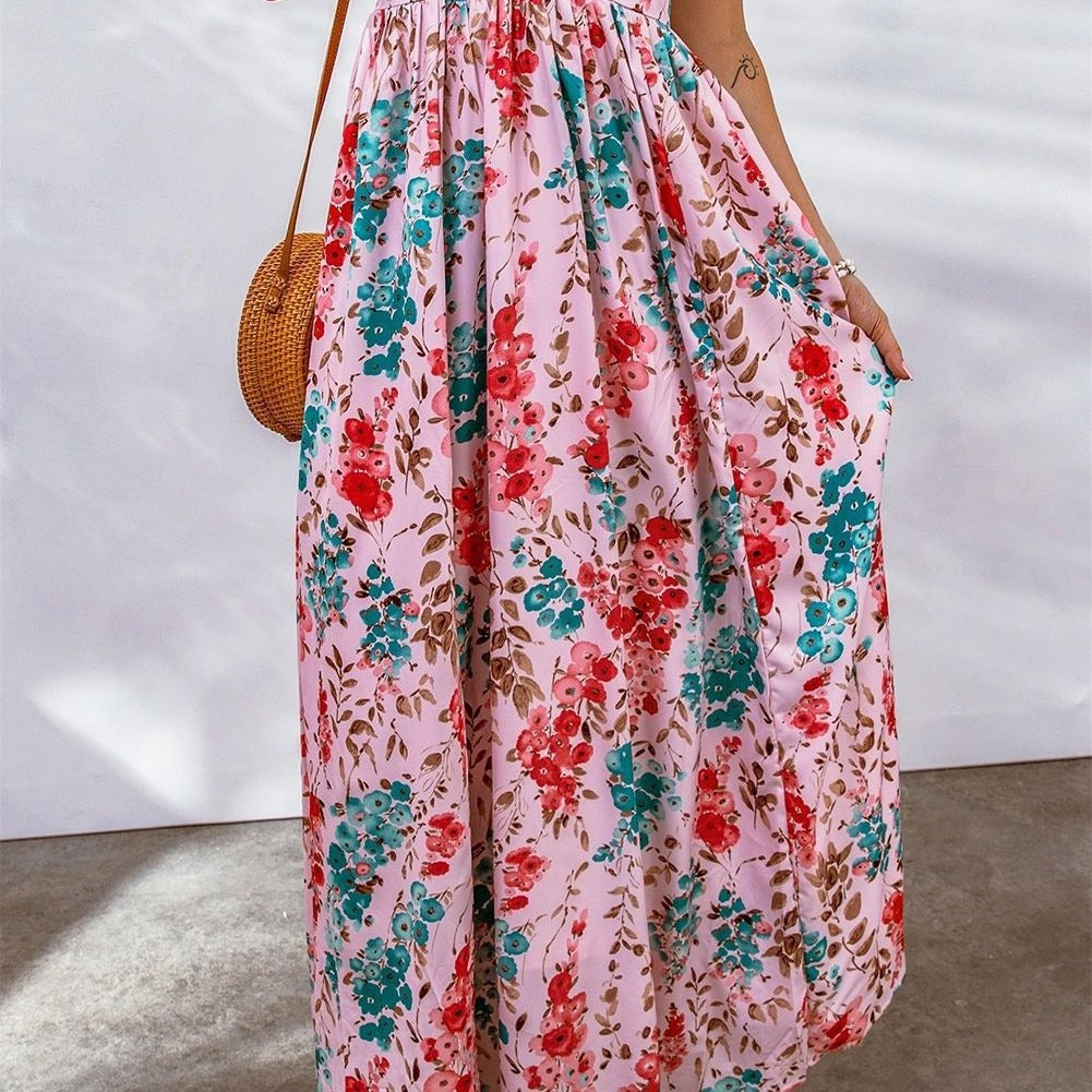 Spaghetti Straps Sleeveless Summer Dress