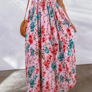 Spaghetti Straps Sleeveless Summer Dress