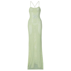 Elegant Beach and Pool Party Knit Dress