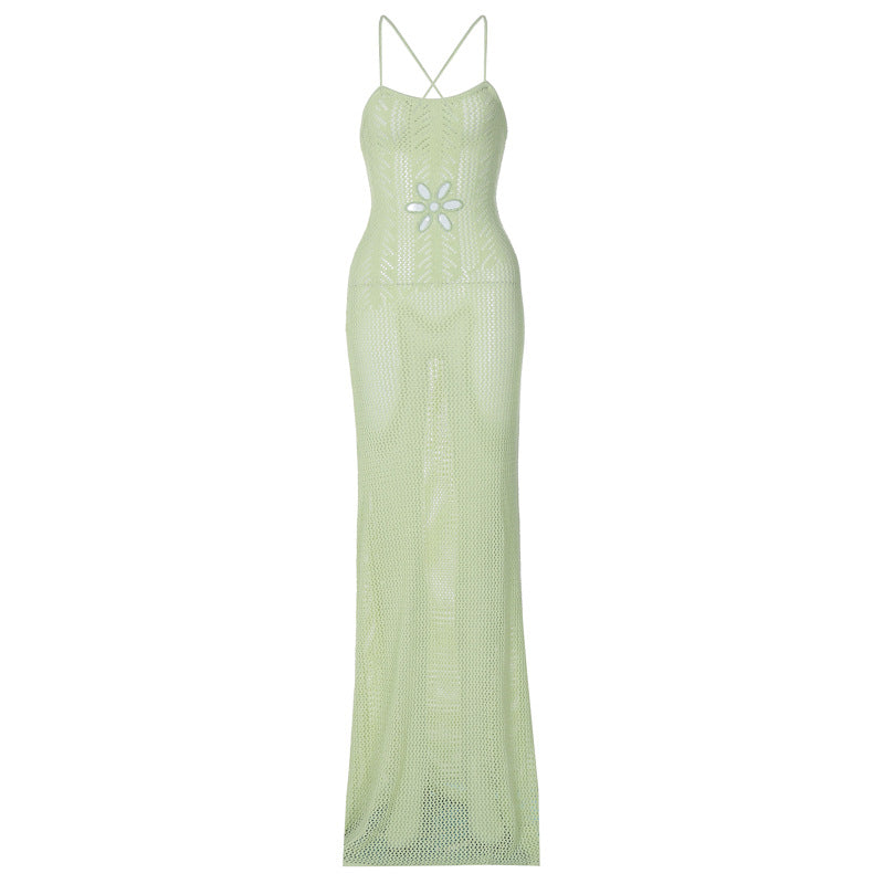 Elegant Beach and Pool Party Knit Dress