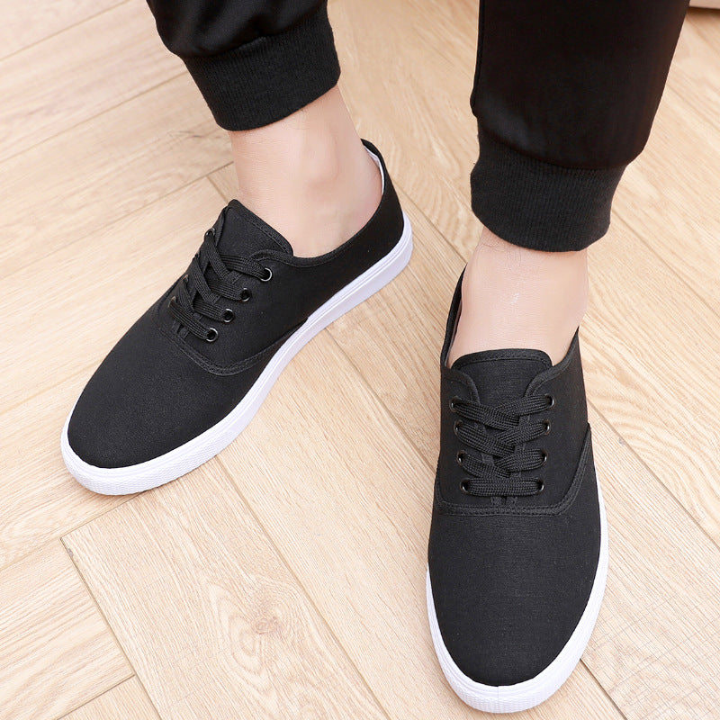 Lace-up Canvas All-match Casual Shoes