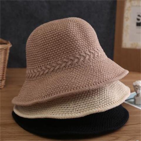 Japanese Artistic Thin Breathable Fisherman Hat For Women