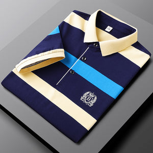 Summer Men's Short-sleeved Pullover Polo