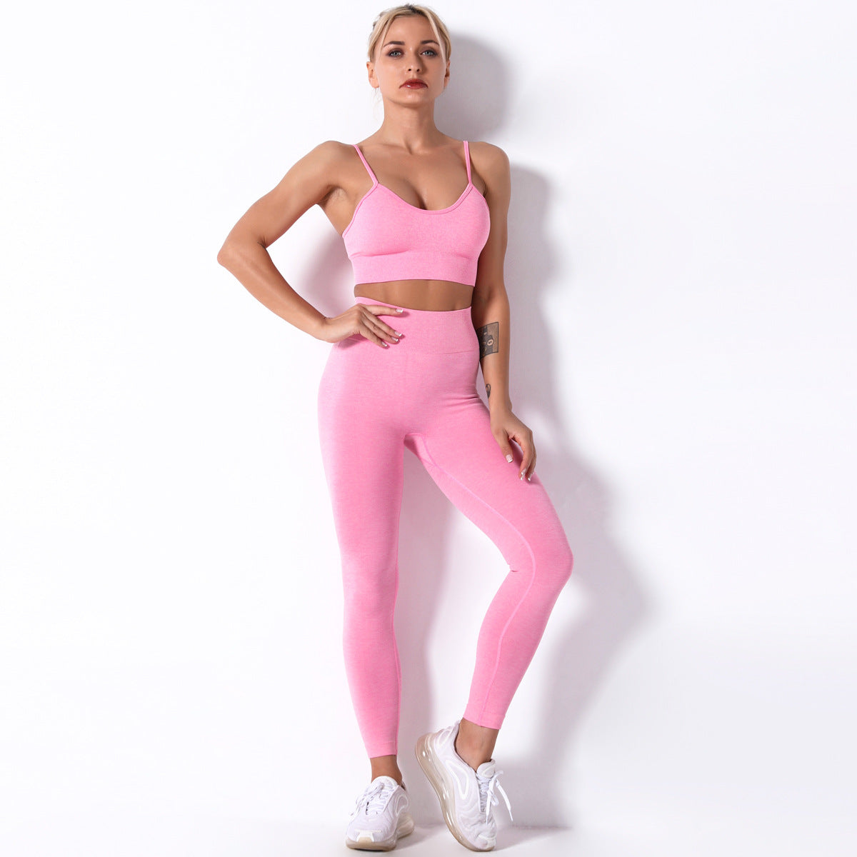 Gym And Yoga Pants Sports Two-piece Set