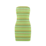 European And American Ins Sexy Slim Fit Backless Hip Knitwear Dress