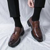 Spring And Autumn Men's Formal Wear Leather Shoes